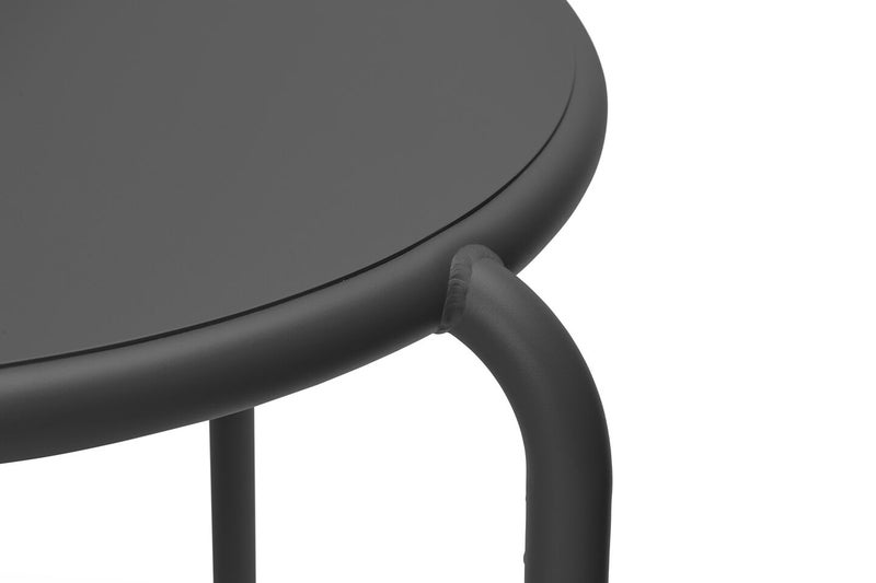Fatboy Toni Tablo 8-Seat Dining Table | Stackable | Adjustable feet | Lightweight | All-weather resistant | UV-resistant | Outdoor proof | Fabric: Aluminum | 220 x 99 x 76 cm - Anthracite - Image 5